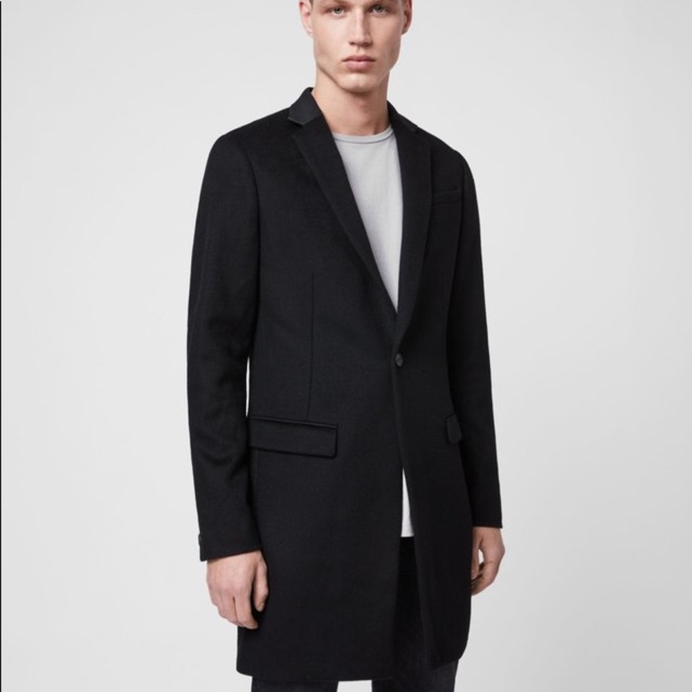Allsaints Standen Wool Coat